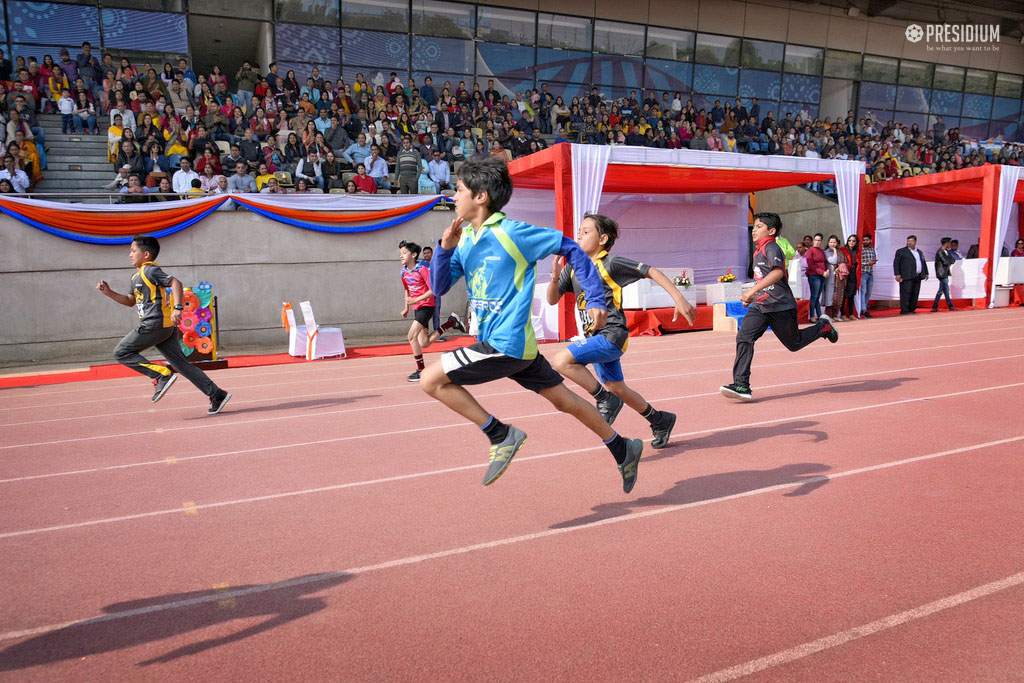 Presidium Rajnagar, PRESIDIUM CELEBRATES ANNUAL SPORTS DAY WITH ARDOUR AND ZEAL